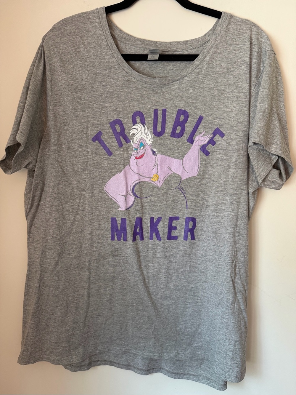 Disney Ursula “Trouble Maker” Graphic T-Shirt – Women’s Plus 1XW